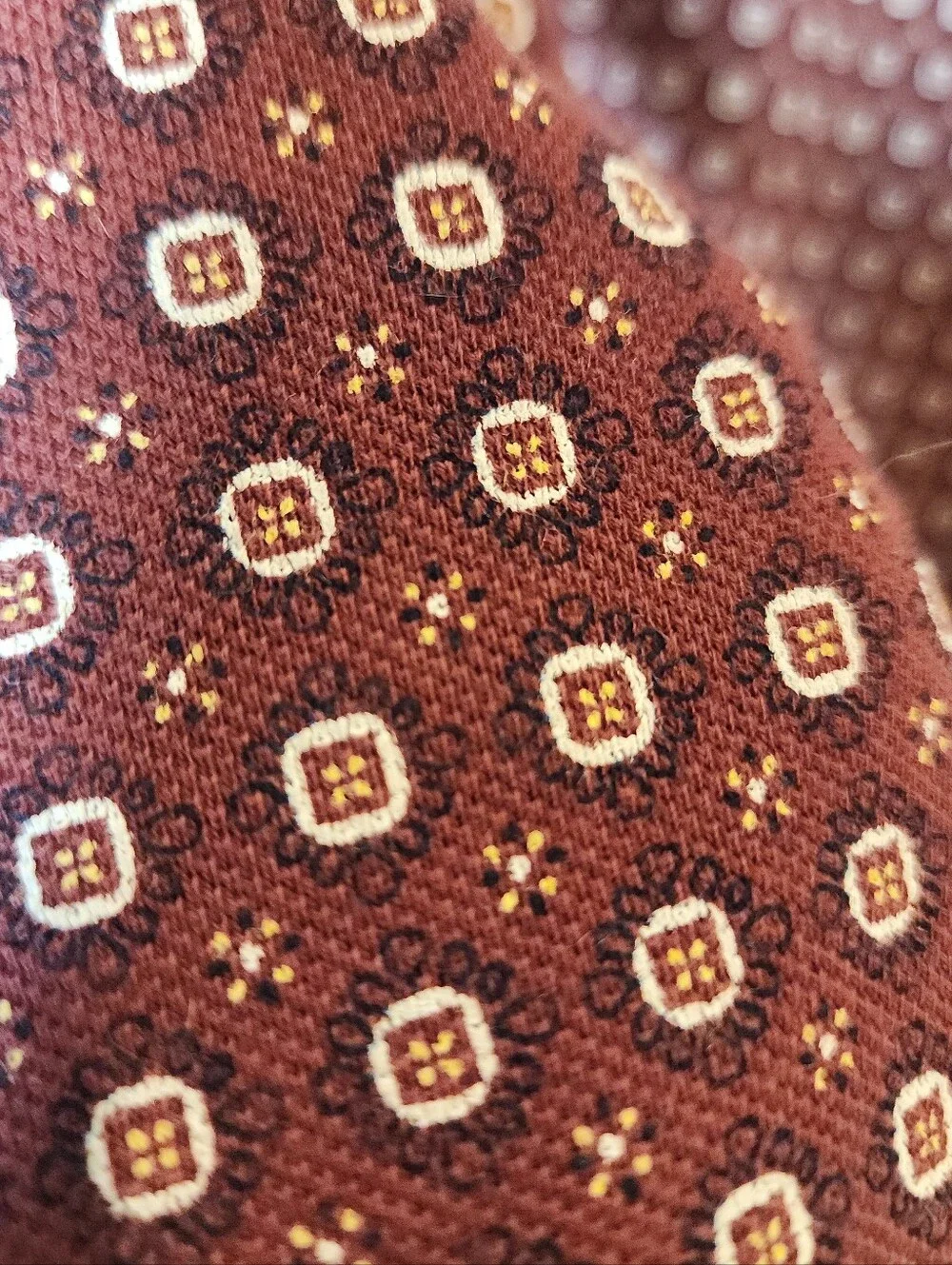 NWT J. Crew 100% Cotton Long-sleeve Classic Piqué Polo Shirt Maroon Printed Sz M